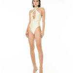 HALTER NECK SWIMSUIT