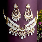 Mother of Pearl Moonlight Choker Set