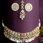 Mother of Pearl Moonlit Choker Set