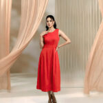 Orange Aline Dress