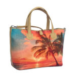Printed Raffia Shopper