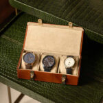 Valisette Watch Box Cognac