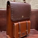 backpack dark brown