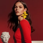Sun Petal Drop Earrings