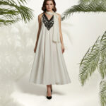 long kurta with lace